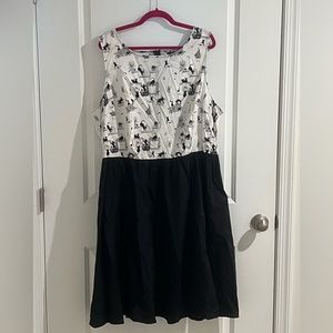 RetroLicious Dress - Cat Print